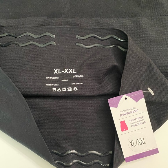 Empetua High-Waisted Shaper Short Woman’s Size XL-XXL, Black - Picture 9 of 10